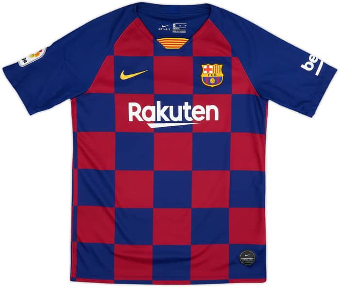 2019-20 Barcelona Home Shirt - 9/10 - (XL.Boys)