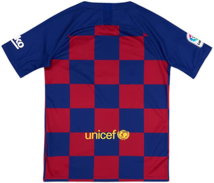 2019-20 Barcelona Home Shirt - 9/10 - (XL.Boys)