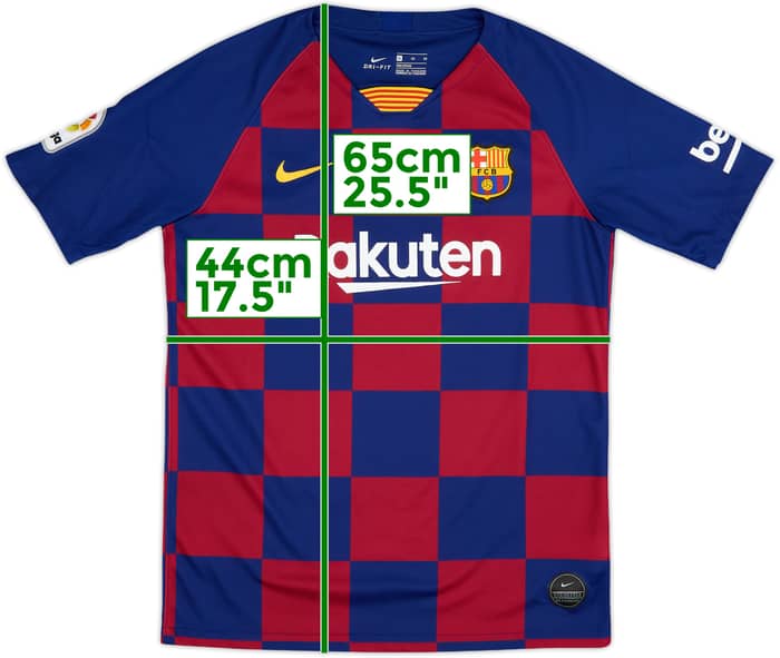 2019-20 Barcelona Home Shirt - 9/10 - (XL.Boys)