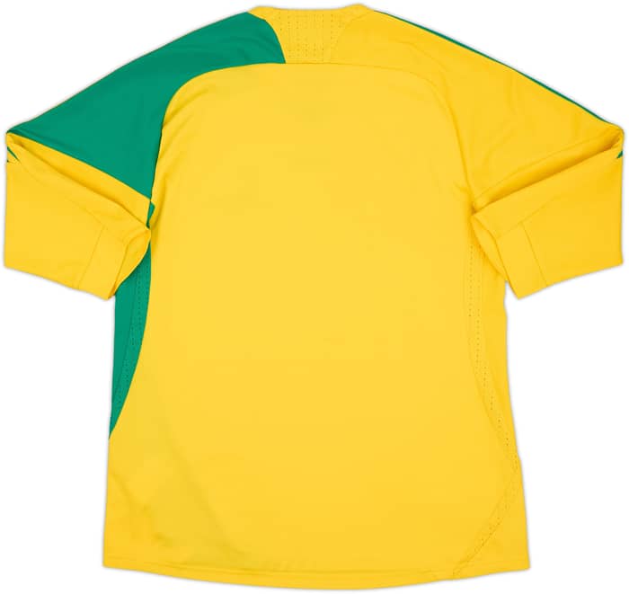 2007-09 South Africa Home L/S Shirt - 8/10 - (M)