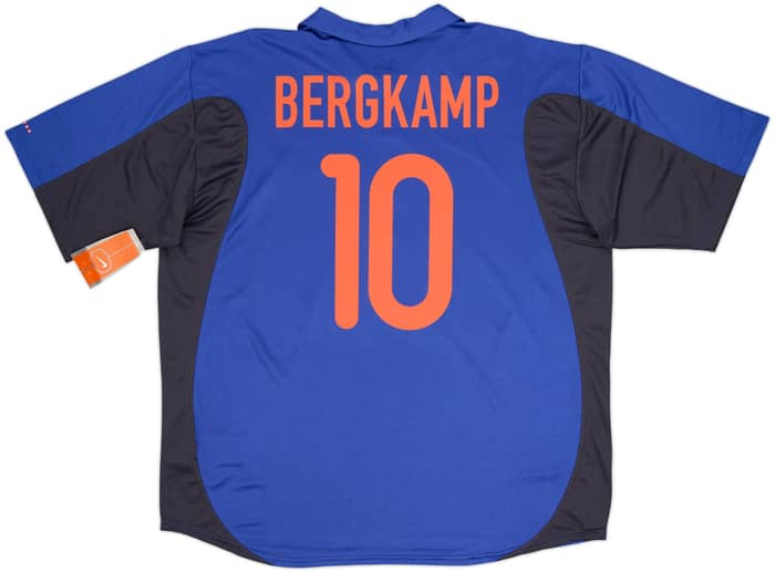 2000-02 Netherlands Away Shirt Bergkamp #10 (XXL)