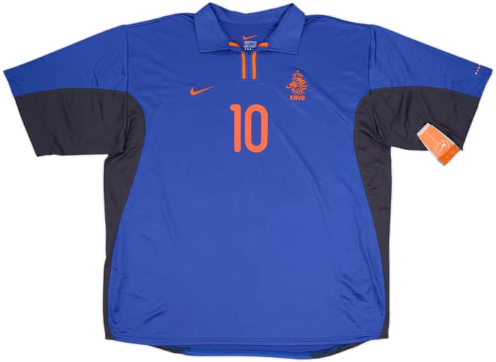 2000-02 Netherlands Away Shirt Bergkamp #10 (XXL)