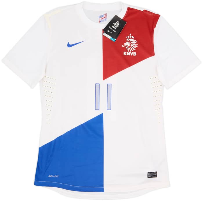 2013-14 Netherlands Player Issue Away Shirt Robben #11 (L)