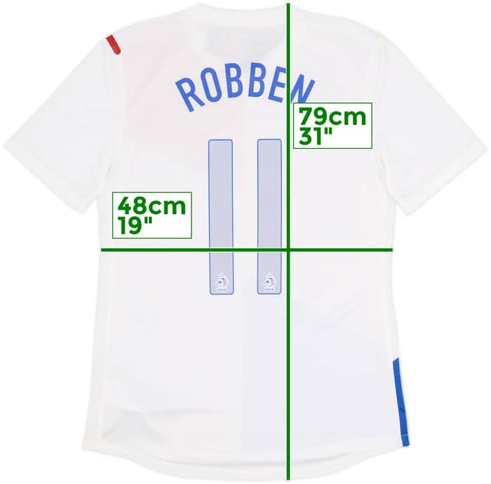 2013-14 Netherlands Player Issue Away Shirt Robben #11 (L)