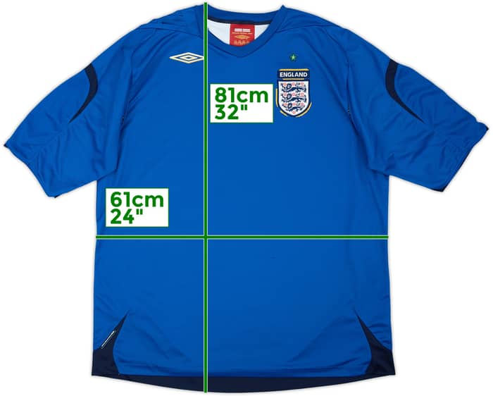 2006-08 England GK Shirt - 6/10 - (XXL)