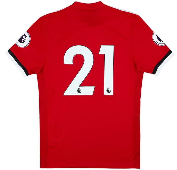 2017-18 Manchester United Home Shirt #21 - 8/10 - (M)
