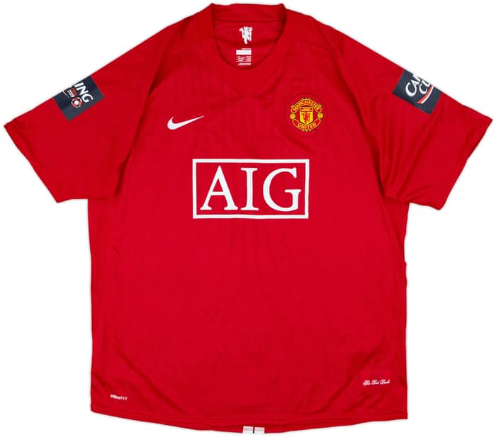 2007-09 Manchester United Home Shirt Giggs #11 - 10/10 - (XL)