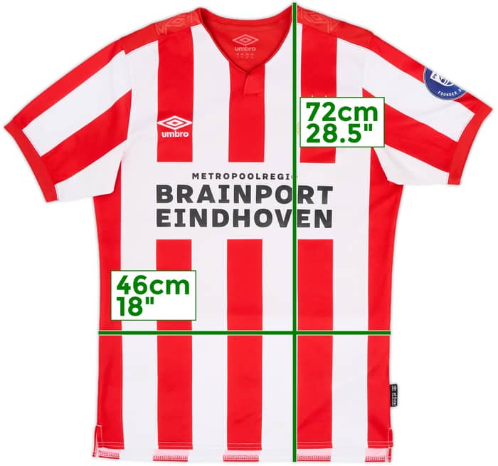 2019-20 PSV Home Shirt - 9/10 - (S)