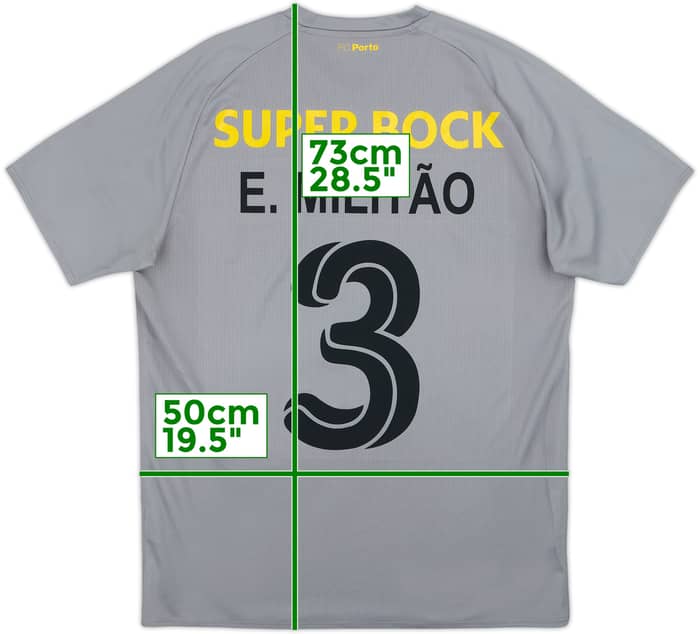 Camiseta de visitante del Porto 2018-19 E.Militao #3 - 6/10 - (M)