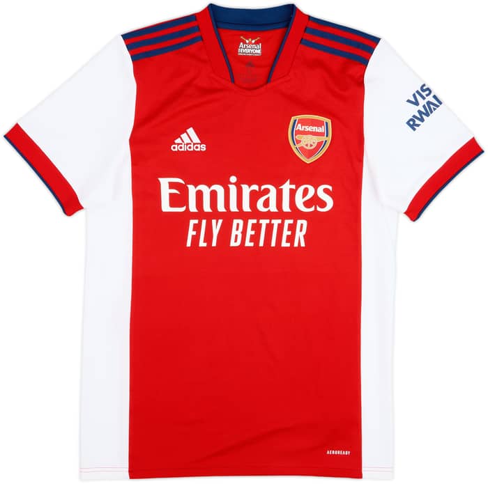 2021-22 Arsenal Home Shirt Saka #7 - 9/10 - (M)