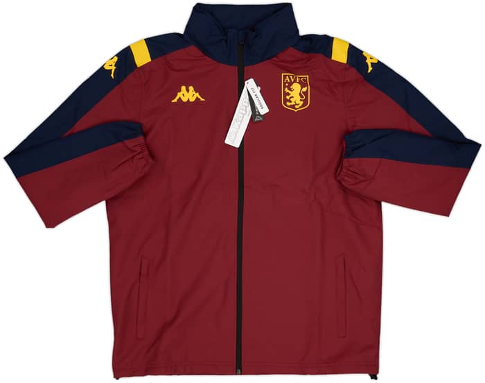 2019-20 Aston Villa Kappa Hooded Rain Jacket (L)