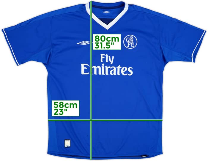 2003-05 Chelsea Home Shirt - 5/10 - (XL)