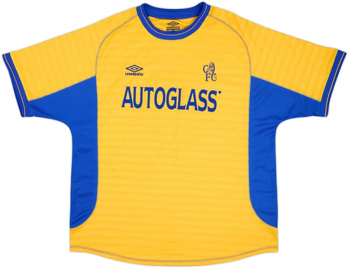 2000-01 Chelsea Away Shirt Zola #25 - 9/10 - (XL)