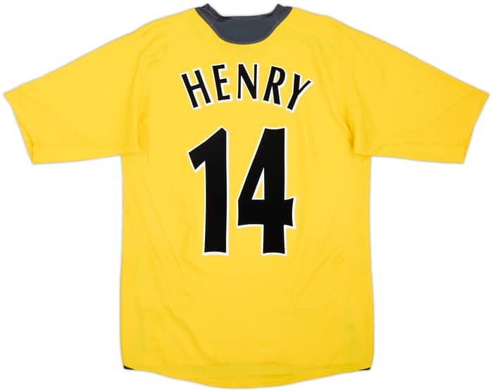 2005-06 Arsenal Away Shirt Henry #14 - 8/10 - (S)