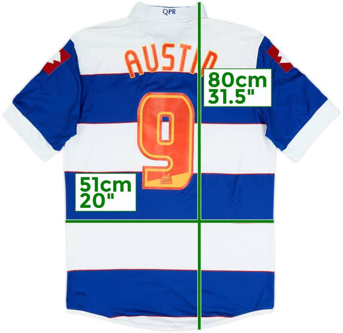 2013-14 QPR Home Shirt Austin #9 - 8/10 - (L)