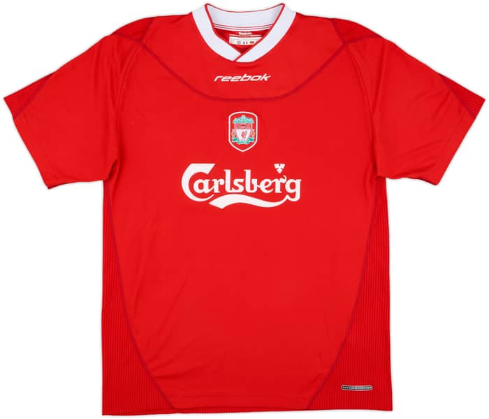 2002-04 Liverpool Home Shirt Owen #10 - 9/10 - (M)