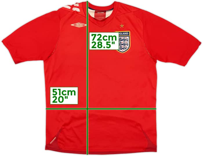 2006-08 England Away Shirt - 4/10 - (L)
