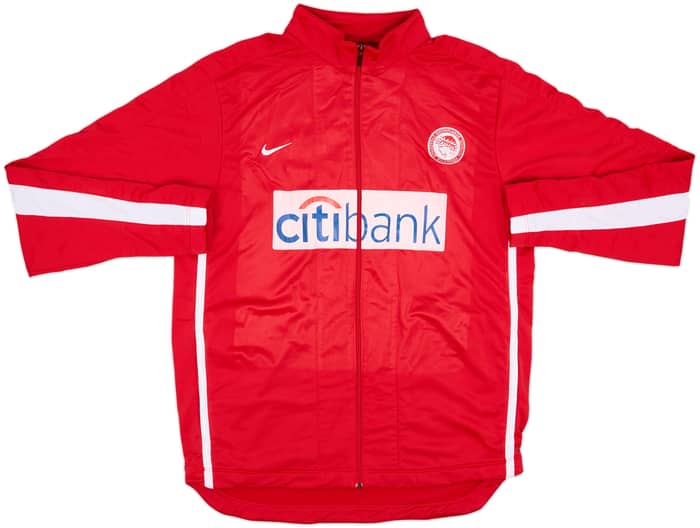 2007-08 Olympiakos Basketball Nike Track Jacket - 8/10 - (XL)