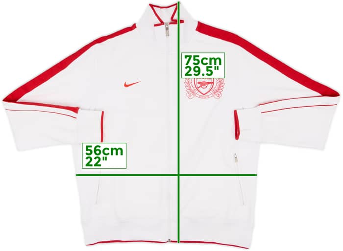 2011-12 Arsenal Nike Track Jacket - 7/10 - (XL)