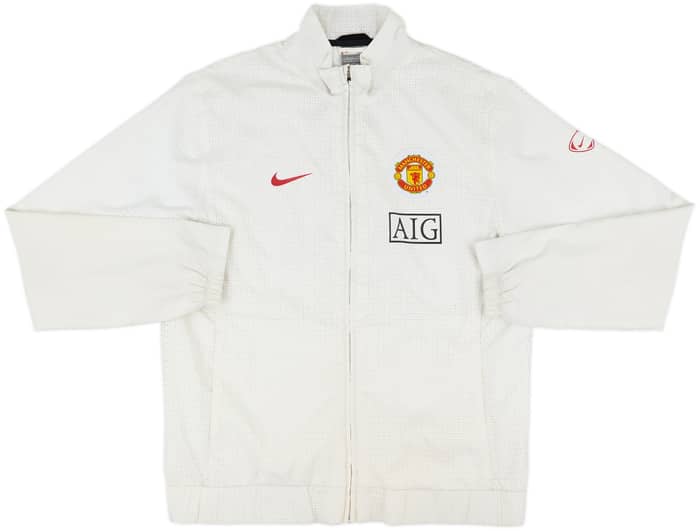 2009-10 Manchester United Nike Track Jacket - 8/10 - (L)
