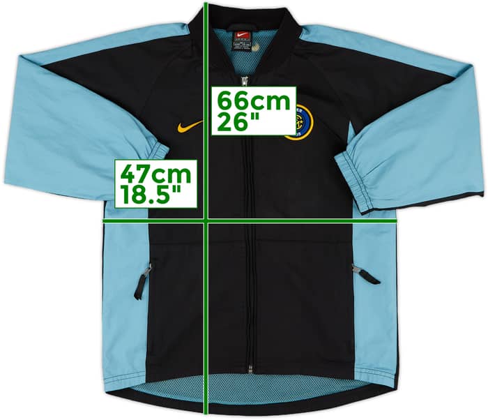 1999-00 Inter Milan Nike Track Jacket - 8/10 - (S.Boys)
