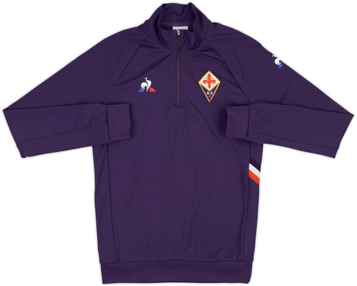 2019-20 Fiorentina Le Coq Sportif 1/4 Zip Drill Top - 5/10 - (XS)