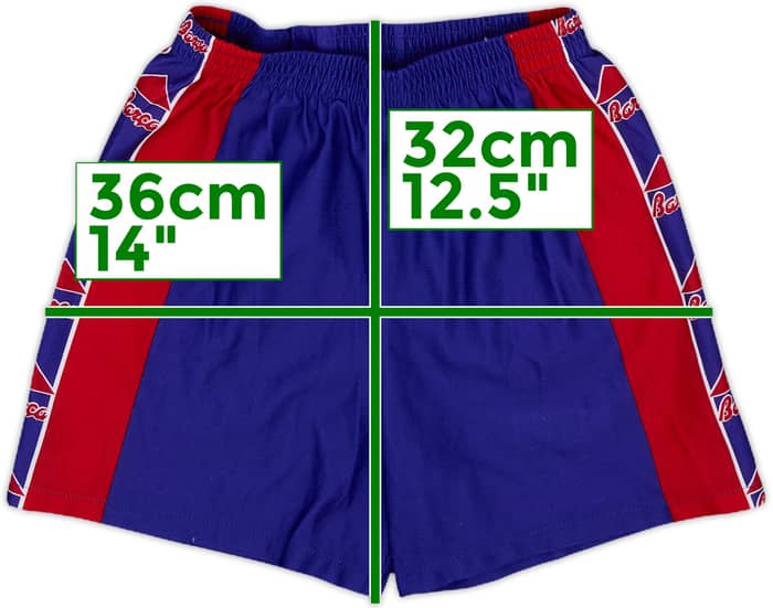 1995-97 Barcelona Home Shorts - 8/10 - (S.Boys)