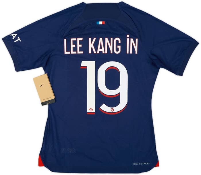 2023-24 Paris Saint-Germain Authentic Home Shirt Lee Kang In #19 (Women's S)