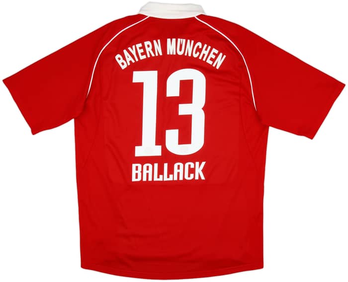 2005-06 Bayern Munich Home Shirt Ballack #13 - 5/10 - (L)