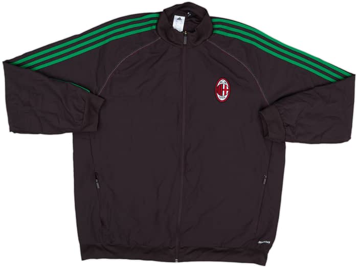 2013-14 AC Milan adidas Track Jacket - 10/10 - (XXL)