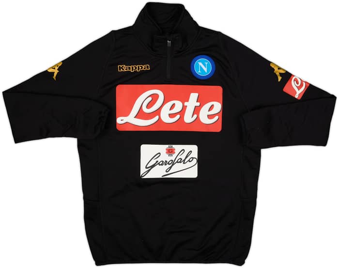 2015-16 Napoli Kappa 1/4 Zip Training Top - 7/10 - (XS)