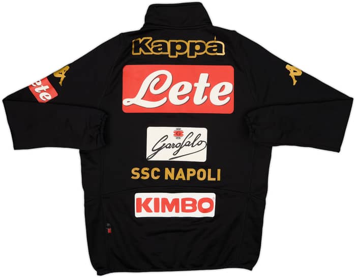 2015-16 Napoli Kappa 1/4 Zip Training Top - 7/10 - (XS)
