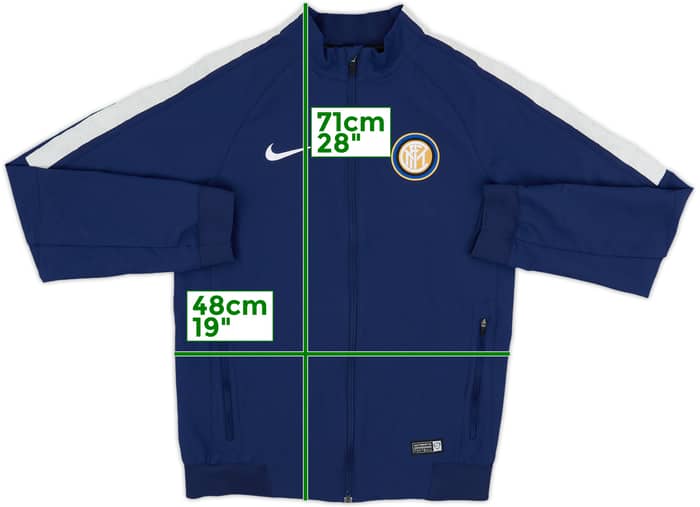 2014-15 Inter Milan Nike Track Jacket - 8/10 - (S)