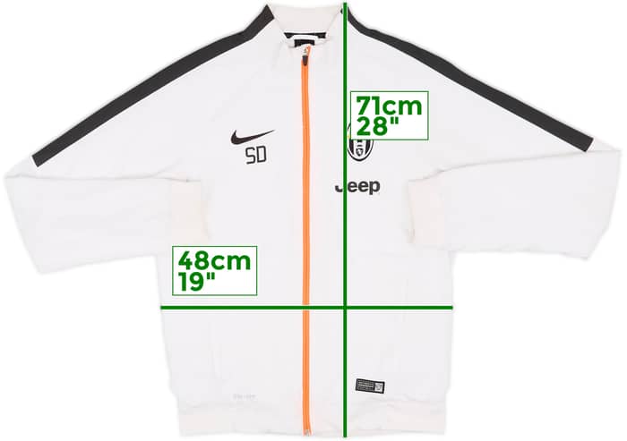 2015-16 Juventus Staff Issue Nike Track Jacket SD - 8/10 - (S)