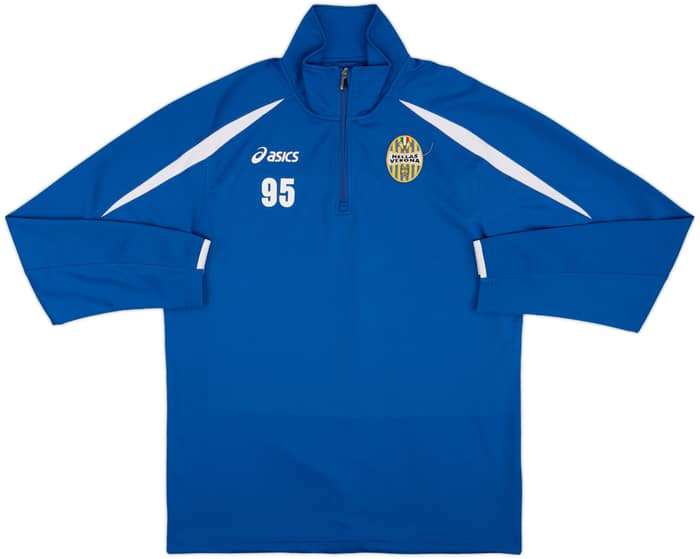2006-07 Hellas Verona Asics 1/4 Zip Training Top - 8/10 - (XL)