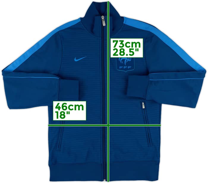 2012-13 France Nike Track Jacket - 8/10 - (S)