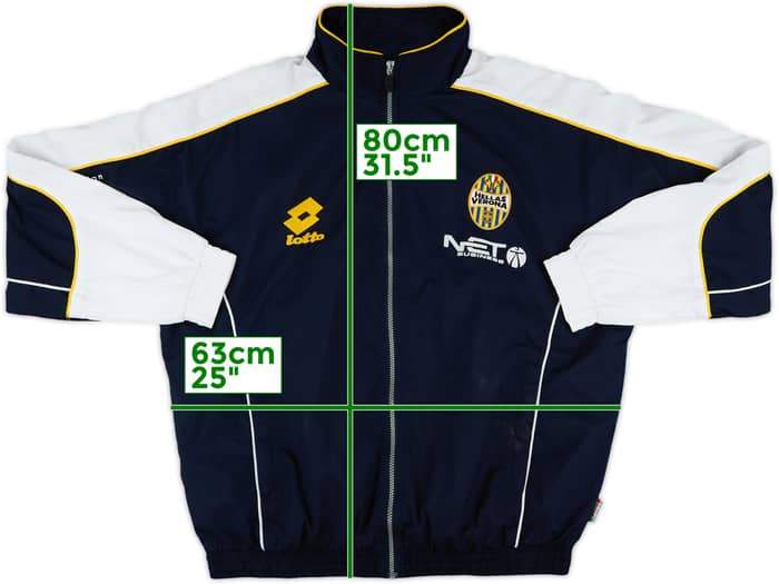 2000-02 Hellas Verona Lotto Track Jacket - 8/10 - (XL)