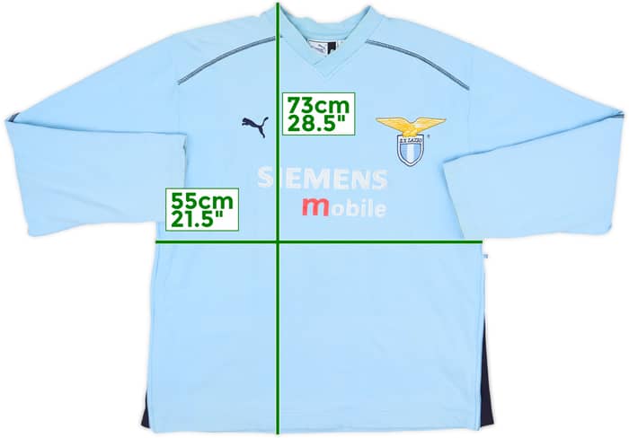 2002-03 Lazio Puma Sweat Top - 5/10 - (M)