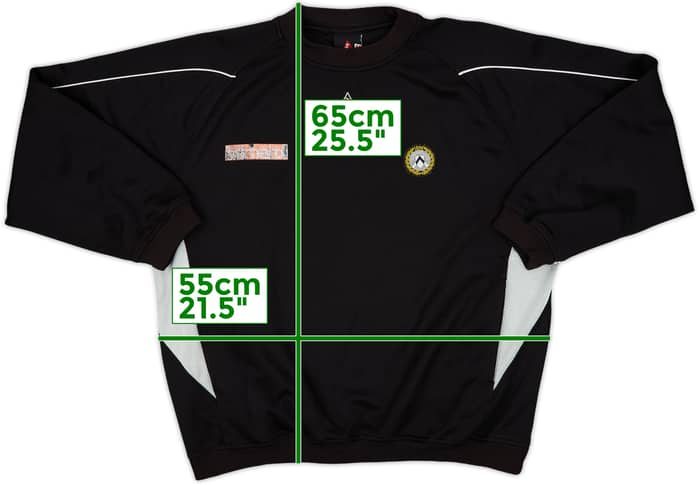2002-03 Udinese Le Coq Sportif Sweat Top - 6/10 - (M)