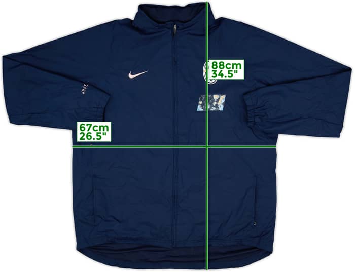 2004-05 Juventus Nike Hooded Rain Jacket - 5/10 - (XL)