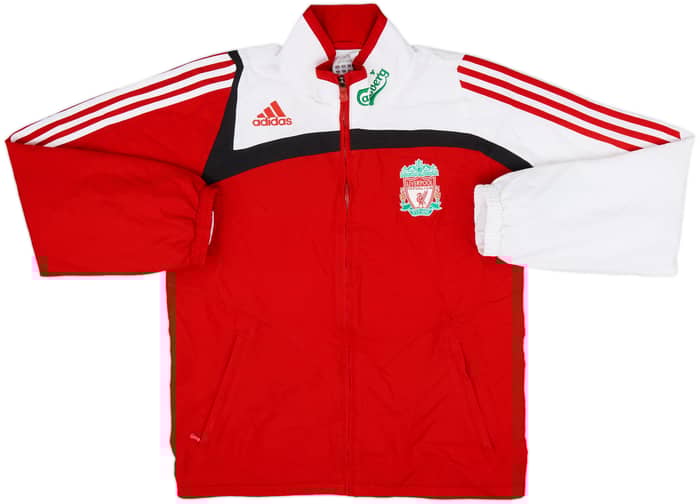 2008-09 Liverpool adidas Track Jacket - 8/10 - (S)