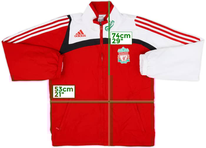 2008-09 Liverpool adidas Track Jacket - 8/10 - (S)