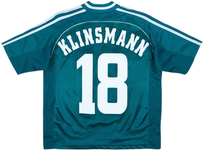 1998-00 Germany Away Shirt Klinsmann #18 - 8/10 - (Y)