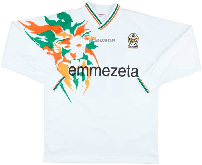 1998-99 Venezia Match Issue Away L/S Shirt #18