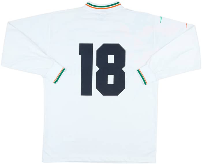 1998-99 Venezia Match Issue Away L/S Shirt #18