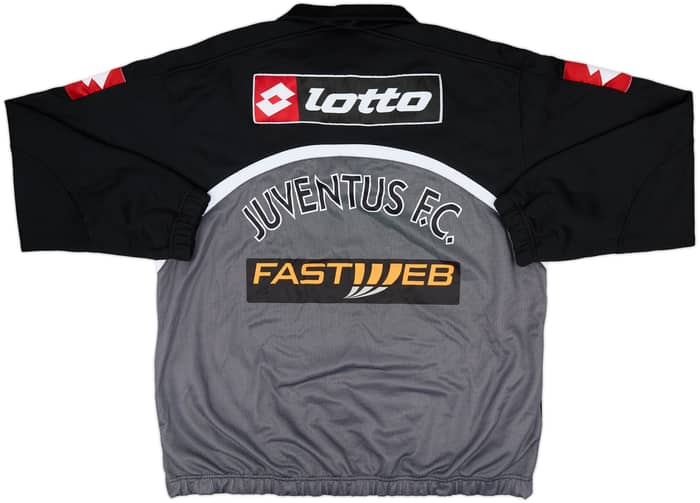 2001-02 Juventus Lotto 1/4 Zip Drill Top - 8/10 - (XL)
