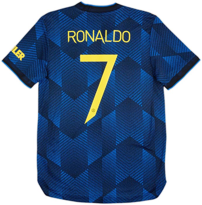 2021-22 Manchester United Authentic Third Shirt Ronaldo #7 - 8/10 - (M)