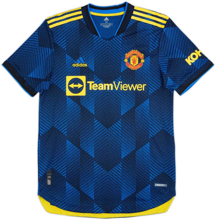 2021-22 Manchester United Authentic Third Shirt Ronaldo #7 - 8/10 - (M)