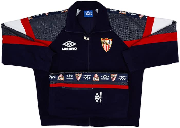 1995-96 Sevilla Umbro Tracksuit - 9/10 - (M)