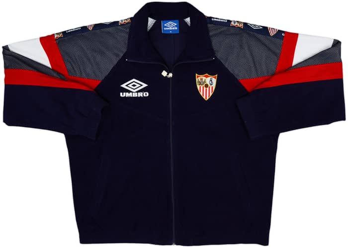 1995-96 Sevilla Umbro Tracksuit - 9/10 - (M)